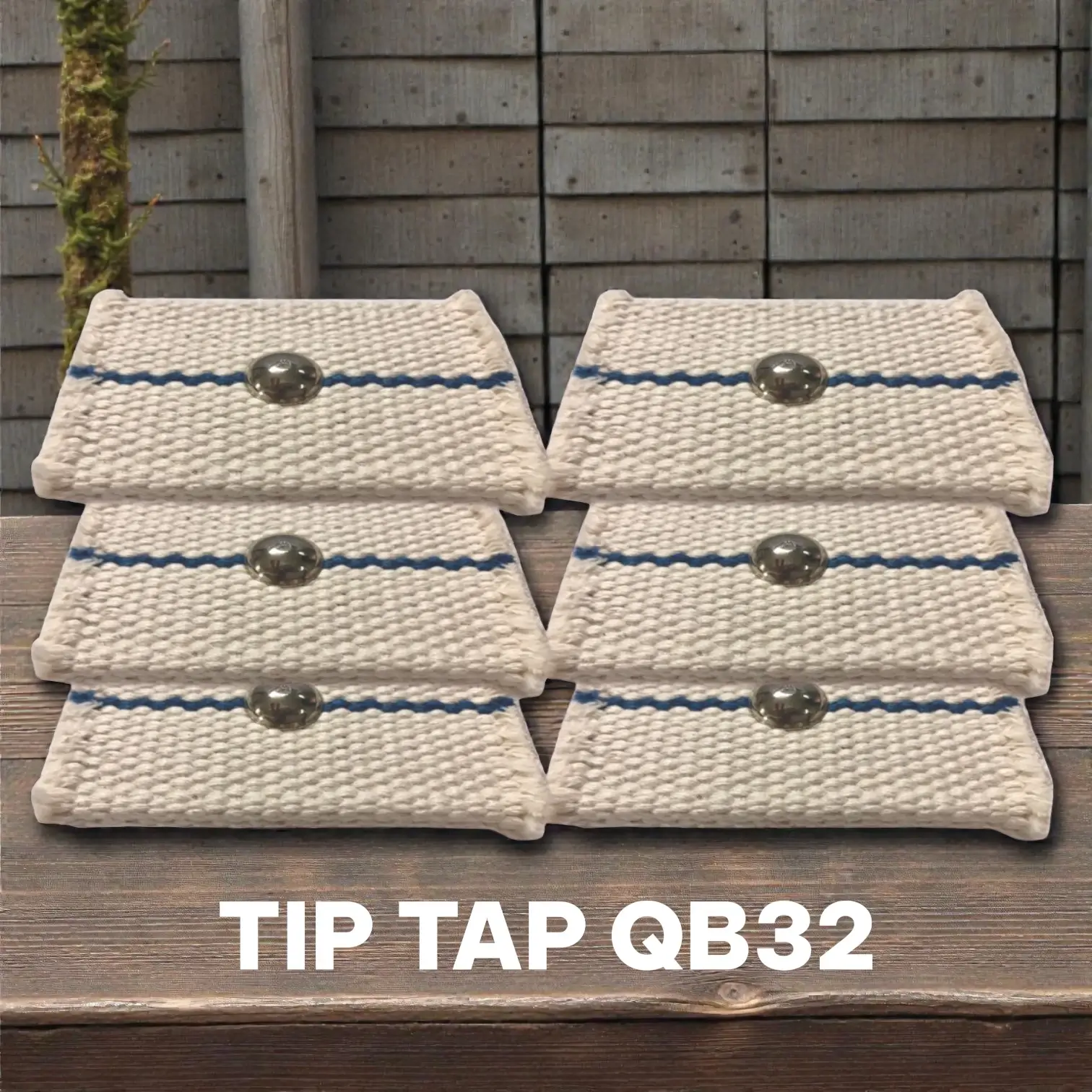 Almohadillas de Algodón (Tip Tap QB32)