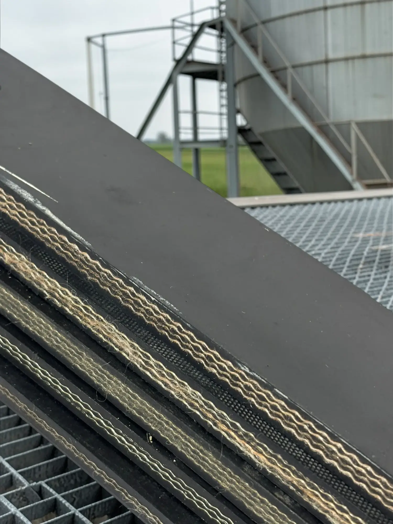 faja para elevadores caucho antiabrasivo