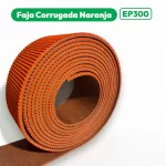 faja corrugada naranja para cartones