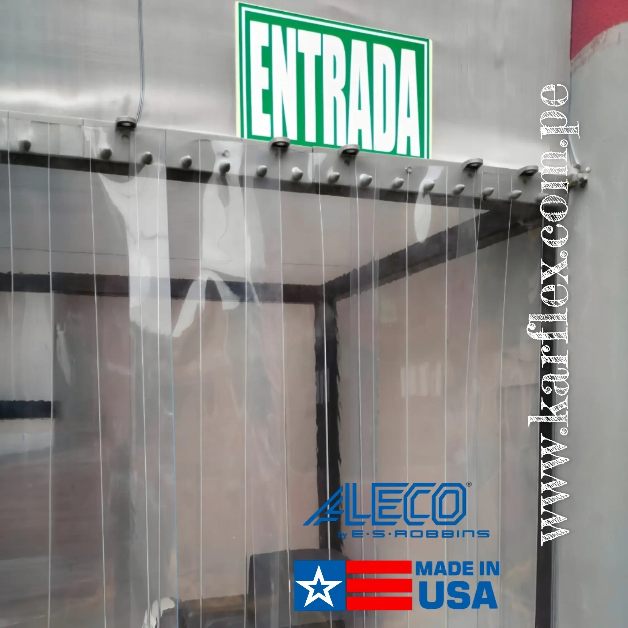 cortina industrial pvc reforzada