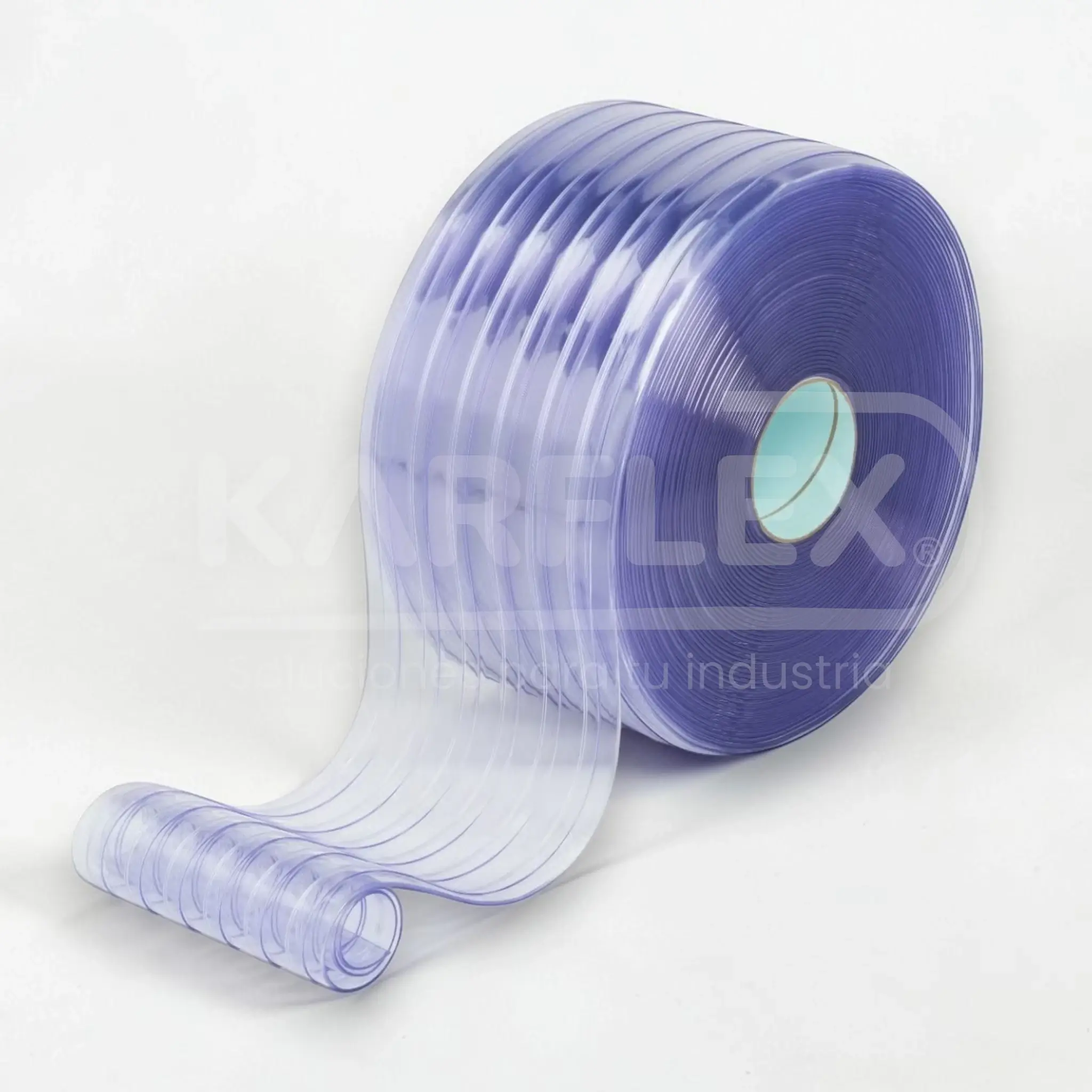 cortina industrial pvc ribeteada