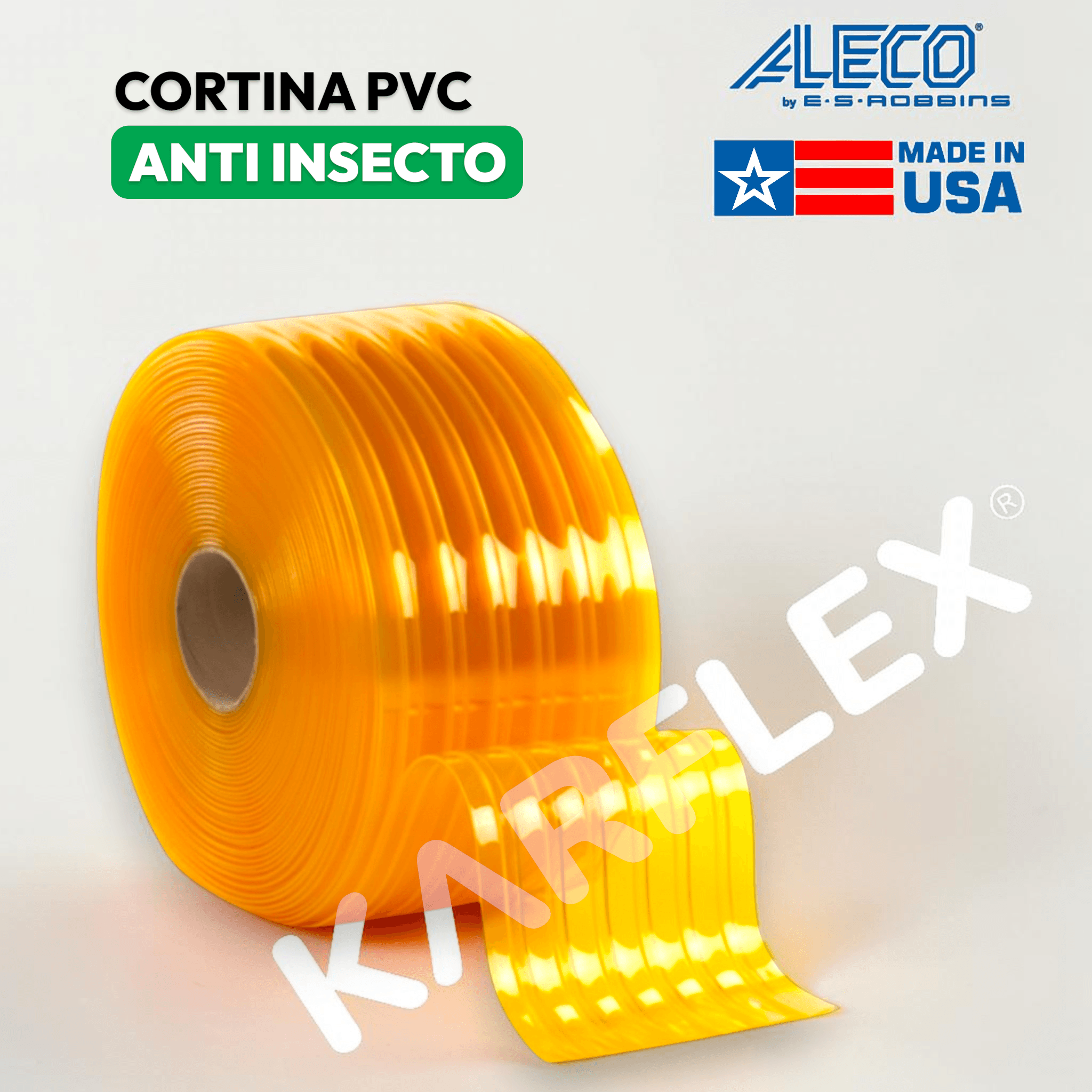 cortina industrial pvc anti insecto