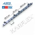 soporte pvc para cortina max bullet