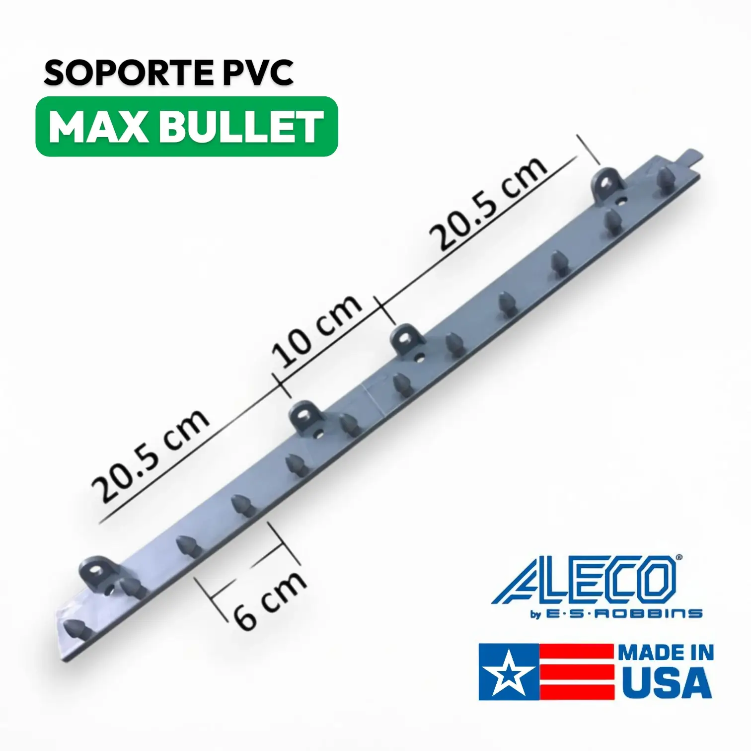 soporte pvc max bullet soporte pvc max bullet para cortina
