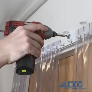 soporte para cortina pvc max bullet