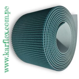 faja corrugada pvc verde
