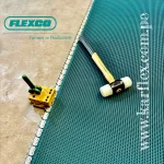 faja corrugada pvc verde