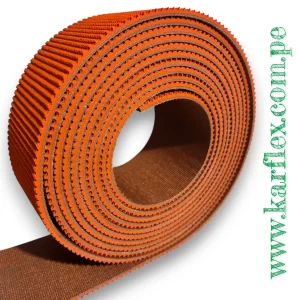 faja corrugada naranja anti abrasiva