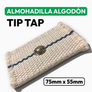 ALMOHADILLAS TIP TAP ALGODON