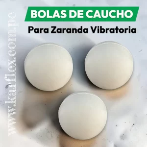 bolas de caucho para zaranda vibratoria